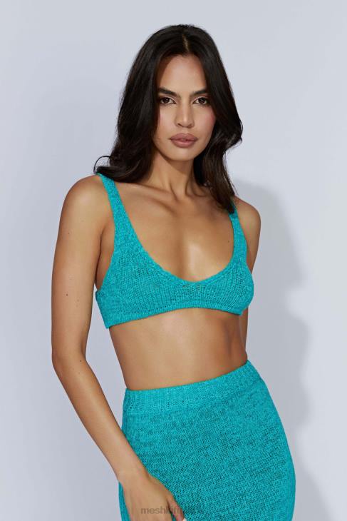 Meshki mary knit bralette 40RL1140 vaatetus akvamariini