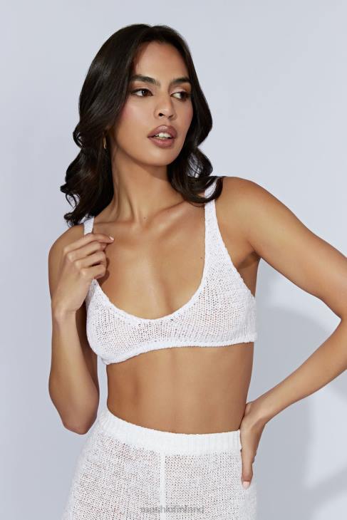 Meshki mary knit bralette 40RL890 vaatetus valkoinen - Sulje napsauttamalla kuva