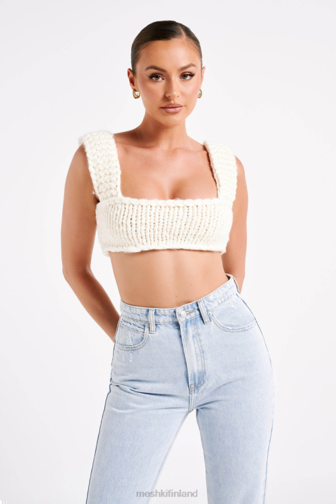 Meshki ninetta neulottu bralette 40RL760 vaatetus norsunluu