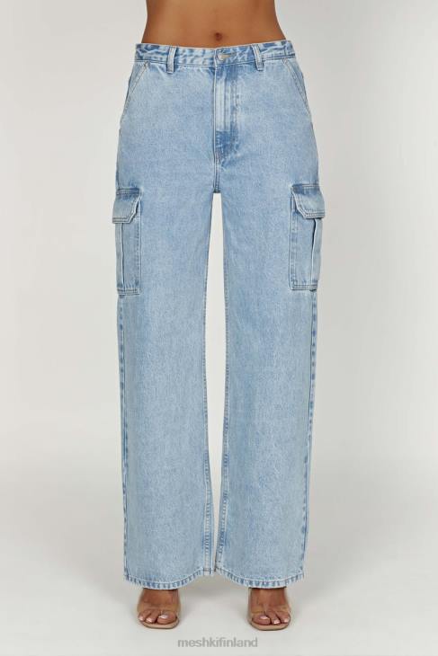 Meshki jagger rento denimfarkku 40RL1263 vaatetus keski sininen