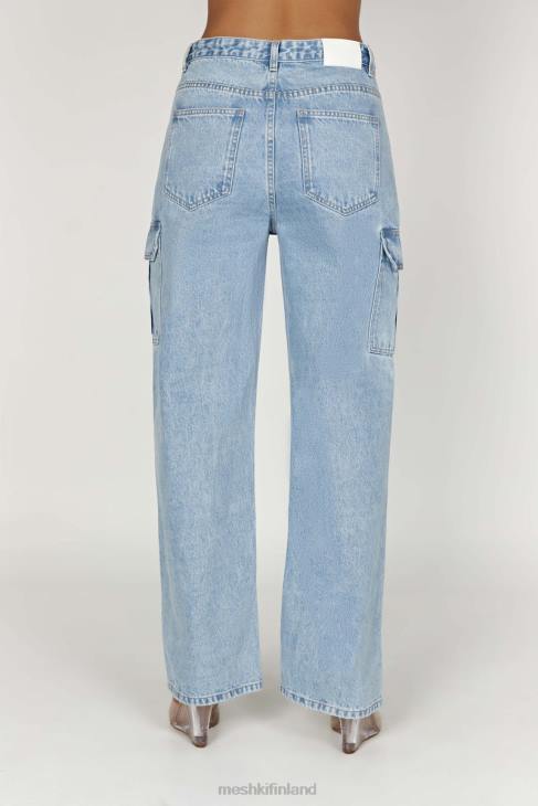 Meshki jagger rento denimfarkku 40RL1263 vaatetus keski sininen