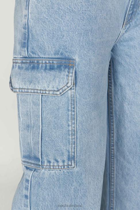 Meshki jagger rento denimfarkku 40RL1263 vaatetus keski sininen