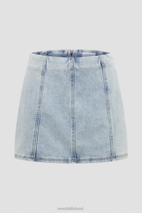 Meshki Hollis denim minihame 40RL1309 vaatetus vaaleansininen