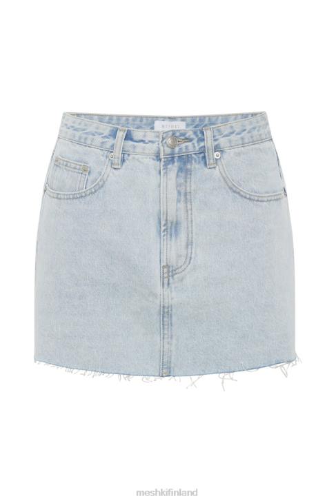 Meshki lennon mid rise denim minihame 40RL1271 vaatetus vaaleansininen