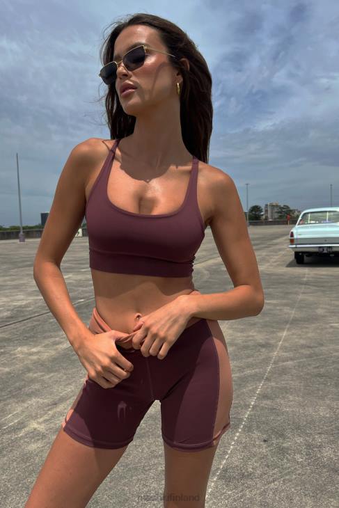 Meshki elise v back cami crop top 40RL941 vaatetus mahonki