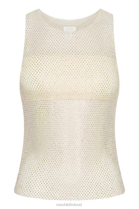 Meshki emerson diamante mesh tanktop 40RL945 vaatetus kerma