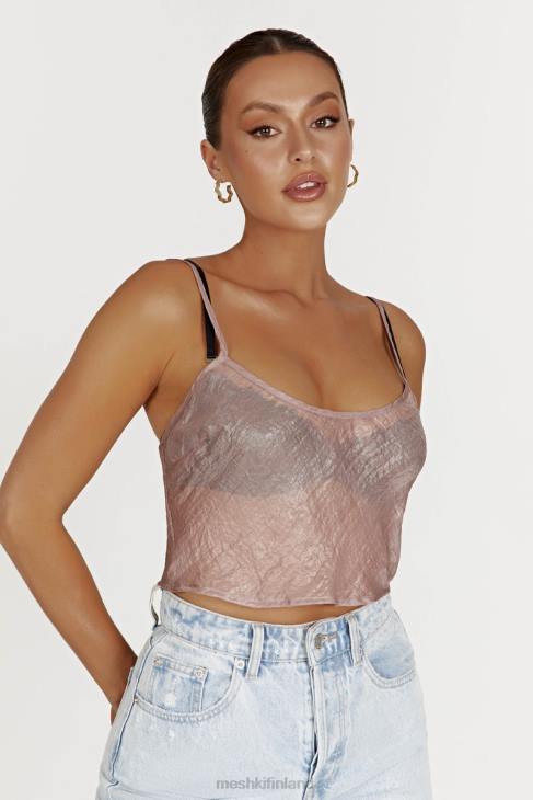 Meshki kiana irisoiva camisole 40RL1027 vaatetus taupe